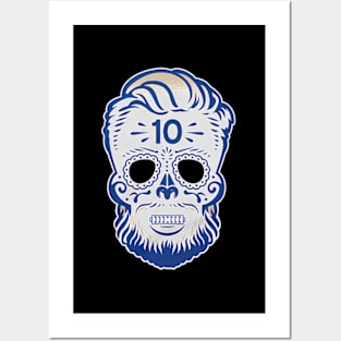 Cooper Kupp Sugar Skull Posters and Art